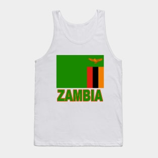 The Pride of Zambia - Zambian Flag Design Tank Top